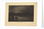 Night Voyage, from the series, Voyage en Bateau, 1861 by Charles Francois Daubigny