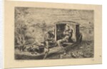 Gobbling a Meal, 1861 by Charles Francois Daubigny