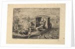 Gobbling a Meal, 1861 by Charles Francois Daubigny