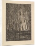 Deer in the Woods, 1850 by Charles Francois Daubigny
