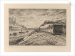 Le Départ, from Le Voyage en bateau, 1861 by Charles Francois Daubigny