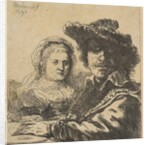 Rembrandt and his Wife, 1786-1844 by Ignace Joseph de Claussin