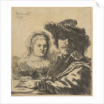 Rembrandt and his Wife, 1786-1844 by Ignace Joseph de Claussin