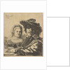 Rembrandt and his Wife, 1786-1844 by Ignace Joseph de Claussin