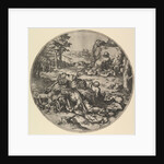 Christ in Gethsemane, 17th century by Claes Jansz Visscher