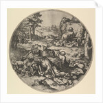 Christ in Gethsemane, 17th century by Claes Jansz Visscher