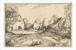 The Swan's Inn, plate 6 from Regiunculae et Villae Aliquot Ducatus Brabantiae, ca. 1610 by Claes Jansz Visscher