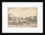 Village Road, plate 20 from Regiunculae et Villae Aliquot Ducatus Brabantiae, ca. 1610 by Claes Jansz Visscher