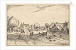 Village Road, plate 20 from Regiunculae et Villae Aliquot Ducatus Brabantiae, ca. 1610 by Claes Jansz Visscher