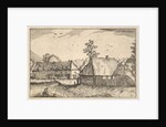 Large Sheds, plate 21 from Regiunculae et Villae Aliquot Ducatus Brabantiae, ca. 1610 by Claes Jansz Visscher