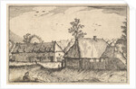 Large Sheds, plate 21 from Regiunculae et Villae Aliquot Ducatus Brabantiae, ca. 1610 by Claes Jansz Visscher