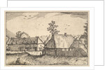 Large Sheds, plate 21 from Regiunculae et Villae Aliquot Ducatus Brabantiae, ca. 1610 by Claes Jansz Visscher