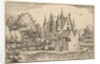 A Castle, plate 22 from Regiunculae et Villae Aliquot Ducatus Brabantiae, ca. 1610 by Claes Jansz Visscher