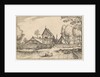 Large Walled Farm, plate 23 from Regiunculae et Villae Aliquot Ducatus Brabantiae, ca. 1610 by Claes Jansz Visscher