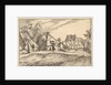 Farms in a Village from Regiunculae et Villae Aliquot Ducatus Brabantiae, ca. 1610 by Claes Jansz Visscher