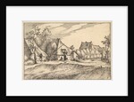 Farms in a Village from Regiunculae et Villae Aliquot Ducatus Brabantiae, ca. 1610 by Claes Jansz Visscher