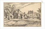 Farms in a Village from Regiunculae et Villae Aliquot Ducatus Brabantiae, ca. 1610 by Claes Jansz Visscher
