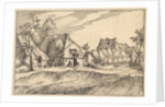 Farms in a Village from Regiunculae et Villae Aliquot Ducatus Brabantiae, ca. 1610 by Claes Jansz Visscher