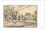 Farms in a Village from Regiunculae et Villae Aliquot Ducatus Brabantiae, ca. 1610 by Claes Jansz Visscher