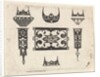 Blackwork Print with Nine Motifs, ca. 1620 by Claes Jansz Visscher
