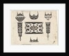 Blackwork Print with Nine Motifs, ca. 1620 by Claes Jansz Visscher
