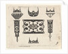 Blackwork Print with Nine Motifs, ca. 1620 by Claes Jansz Visscher