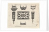 Blackwork Print with Nine Motifs, ca. 1620 by Claes Jansz Visscher
