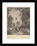 The Little Farm Girl, ca. 1753 by Claude Augustin Duflos le Jeune
