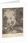 The Little Farm Girl, ca. 1753 by Claude Augustin Duflos le Jeune