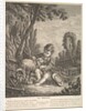 The Shepherd, ca.1753 by Claude Augustin Duflos le Jeune