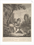 The Shepherd, ca.1753 by Claude Augustin Duflos le Jeune