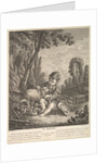 The Shepherd, ca.1753 by Claude Augustin Duflos le Jeune