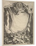 Frame for a Dedication Plate, 18th century by Claude Augustin Duflos le Jeune