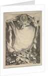 Frame for a Dedication Plate, 18th century by Claude Augustin Duflos le Jeune