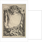 Frame for a Dedication Plate, 18th century by Claude Augustin Duflos le Jeune
