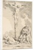 Crucifixion by Claude Gillot/Jacques Gabriel Huquier