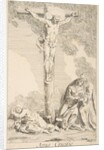 Crucifixion by Claude Gillot/Jacques Gabriel Huquier