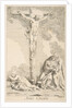 Crucifixion by Claude Gillot/Jacques Gabriel Huquier