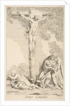 Crucifixion by Claude Gillot/Jacques Gabriel Huquier
