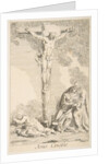 Crucifixion by Claude Gillot/Jacques Gabriel Huquier