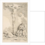 Crucifixion by Claude Gillot/Jacques Gabriel Huquier