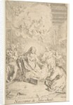 Nativity by Claude Gillot/Jacques Gabriel Huquier