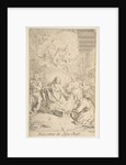 Nativity by Claude Gillot/Jacques Gabriel Huquier