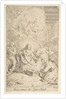 Nativity by Claude Gillot/Jacques Gabriel Huquier
