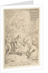 Nativity by Claude Gillot/Jacques Gabriel Huquier