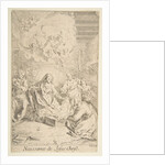 Nativity by Claude Gillot/Jacques Gabriel Huquier