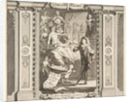 Frontispice to Theatre Italien by Claude Gillot/Jacques Gabriel Huquier