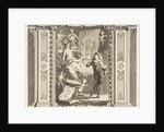 Frontispice to Theatre Italien by Claude Gillot/Jacques Gabriel Huquier