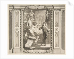 Frontispice to Theatre Italien by Claude Gillot/Jacques Gabriel Huquier