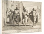 The Death of Maitre Andre by Claude Gillot/Jacques Gabriel Huquier